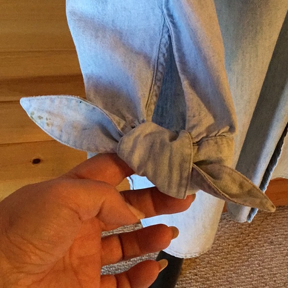 Polo Ralph Lauren Chambray Button Up Tunic - Picture 2 of 7